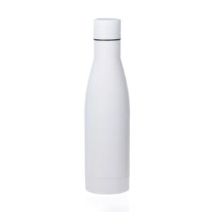 Copper Vacuum Insulated Double Wall Water Bottle 500ml- White