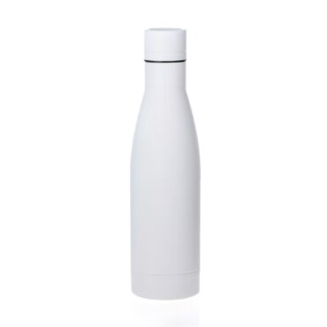 Copper Vacuum Insulated Double Wall Water Bottle 500ml- White