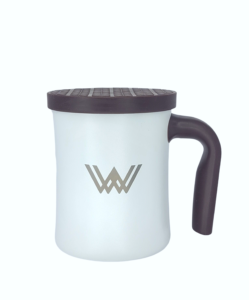 @Wellz SS Softplate Insulated Coffee Mugs with TRP+PP Lid handle - 350ml