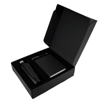 Executive Set- 1L Stainless Steel Bottle, A5 Hardcover Notebook and Pen