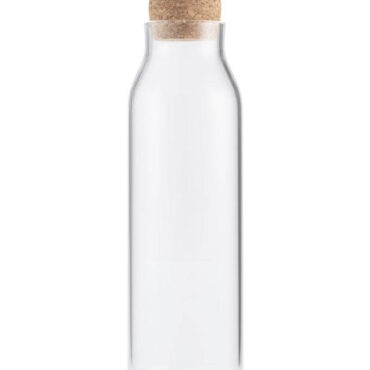 Borosilicate Glass Bottle with Cork Lid - 1200ml