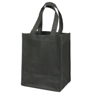 Non-woven Shopping Bag Vertical - Black