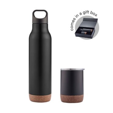 Hans Larsen Insulated Drinkware Set - Black