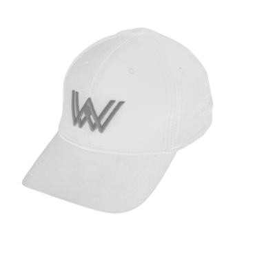 @WELLZ by PLG Stretch-Fit Spandex Sport Cap (Branded) – White