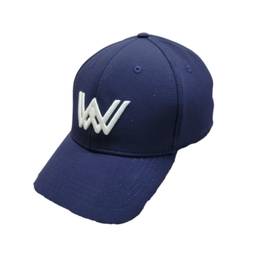 @WELLZ by PLG Stretch-Fit Spandex Sport Cap (Branded) – Navy Blue