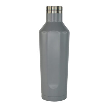 Hans Larsen Double Wall Stainless Steel Water Bottle - Grey