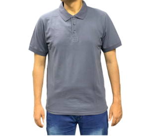 PLG Polo T- Shirt - Carbon Grey
