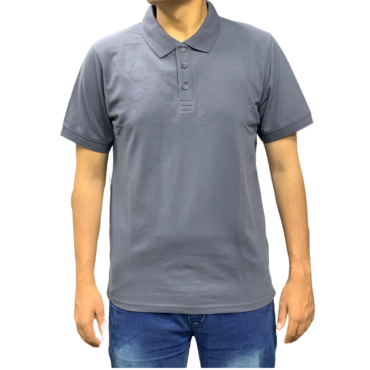 PLG Polo T- Shirt - Carbon Grey
