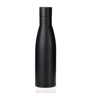 Copper Vacuum Insulated Double Wall Water Bottle 500ml - Black