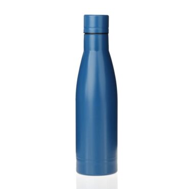 Copper Vacuum Insulated Double Wall Water Bottle 500ml- Navy Blue