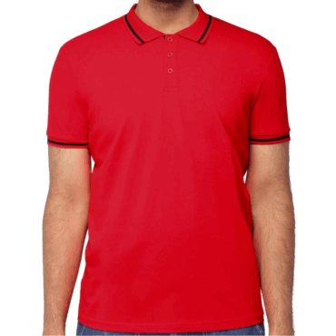 PLG Polo Pique Shirt - Rust