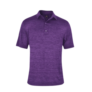 PLG Two Tone Men's Polo Shirt - Plum Swing
