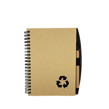 Eco Friendly Notebook (Ecohelix) - Black