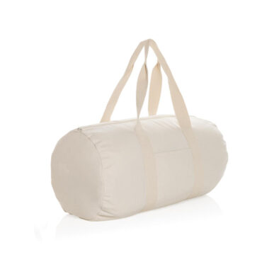 Recycled Cotton Duffle Bag - Natural