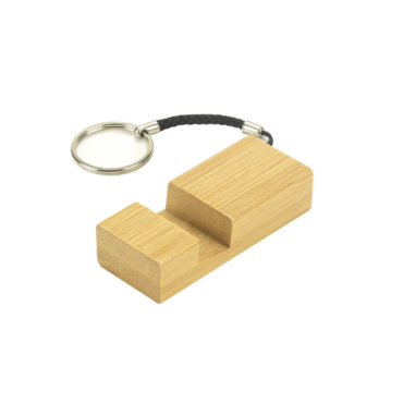 Bamboo Key Holder and Phone Stand