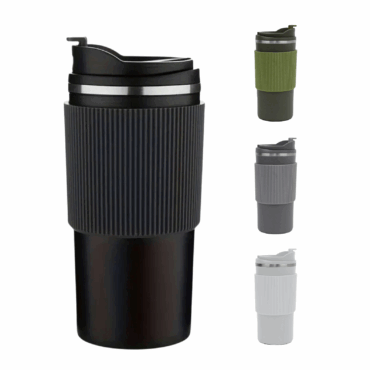 Coffee Mug with Silicone Grip 500ml