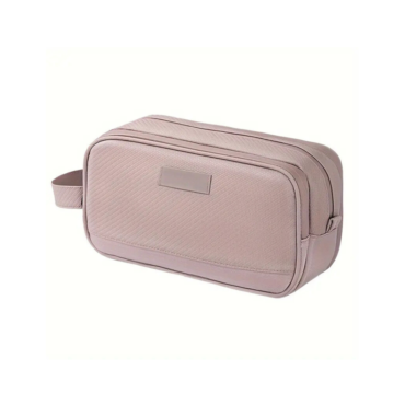 Polyester Travel Toiletry Bag - Pink (small)