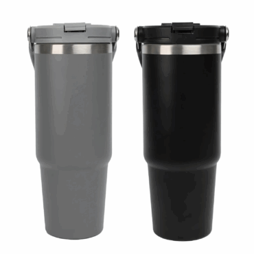 Stainless Steel Straw and Flip Stray Sipper Tumbler - 900ml