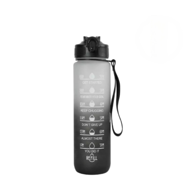 Time Marked Water Bottle for 1000ML