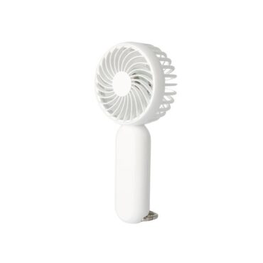 Rechargeable Mini Hand Fan - White