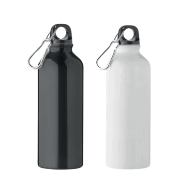 Recycled Alluminium Bottle With Carabiner Clip - 750ml