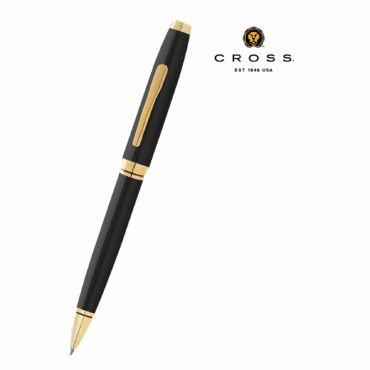 CROSS Coventry Black Lacquer with Gold-Tone Ballpoint Pen