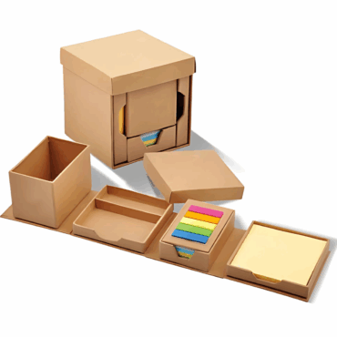 Folding Cube Desk Holder