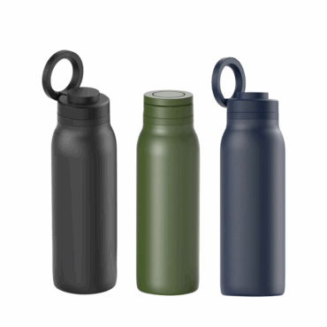 Eco-Friendly SS Water Bottle with MagSafe Phone Holder