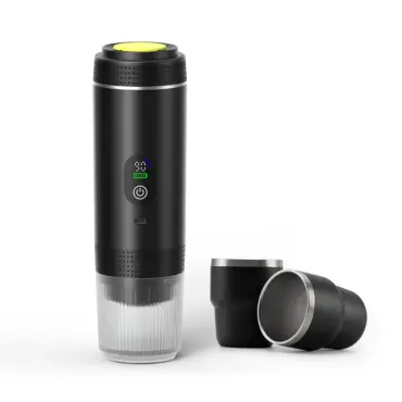 Compact 3-in-1 Rechargeable Coffee Maker