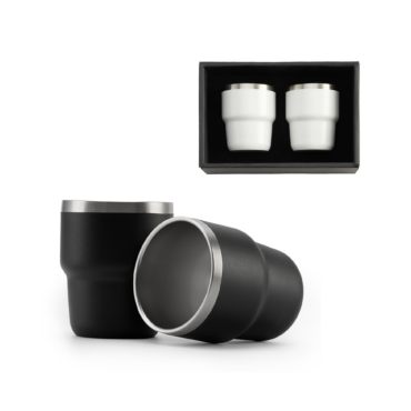 80ml Double-Wall SS Espresso Cups