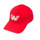 @WELLZ by PLG Stretch-Fit Spandex Sport Cap – Red